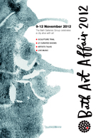 Bath Art Affair catalogue cover 2012 - produced by Barrington Publications